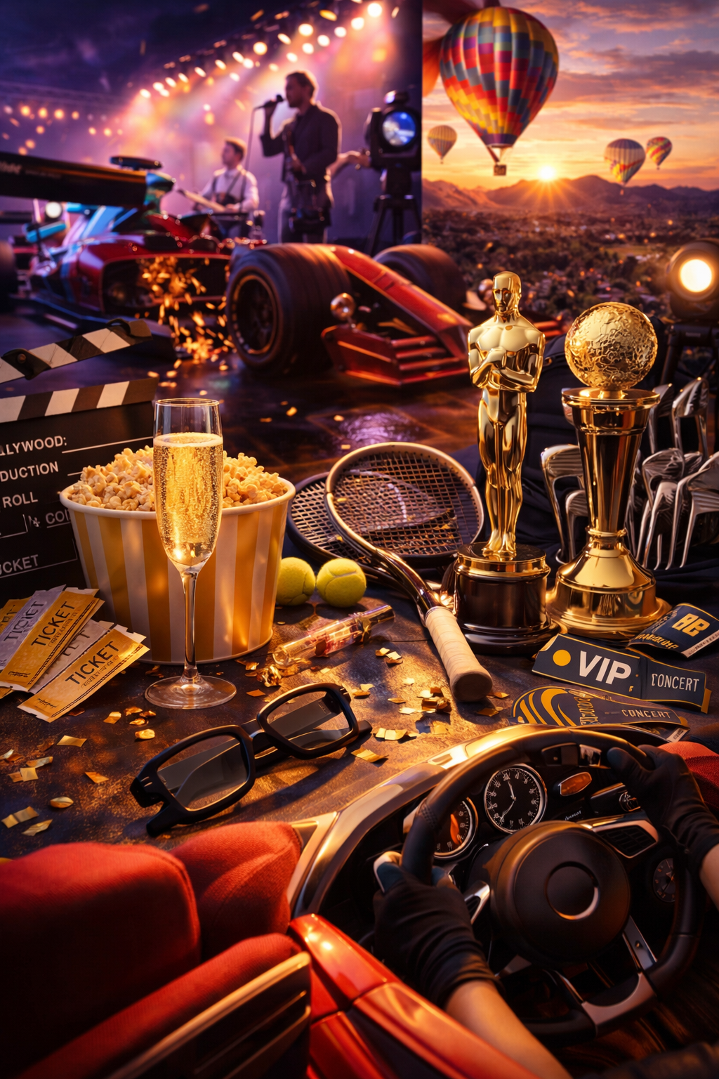 Entretenimiento, Eventos, Deportes y Experiencias